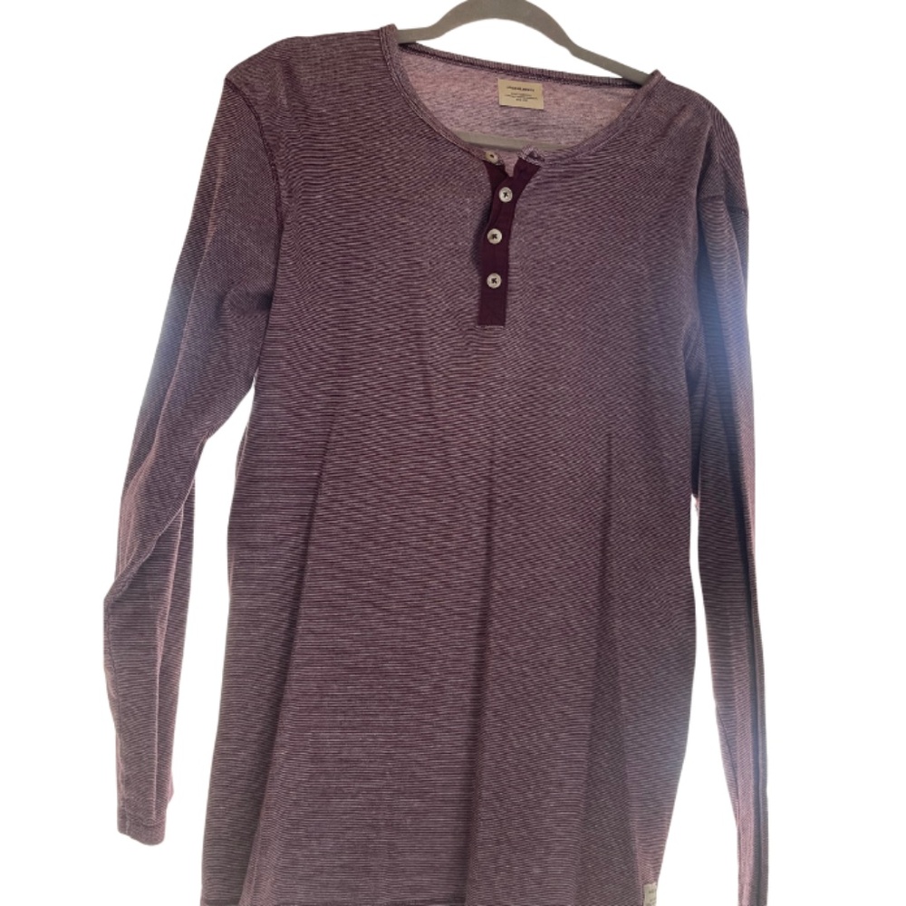 Mens Large Jack and Jones Long Sleeve Shirt